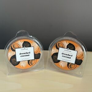 Two New Packs Goose Creek Drenched Coconut Wax Melts